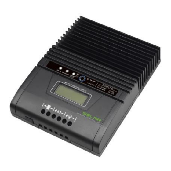 Voltronic Power SCC-MPPT Series Quick Manual