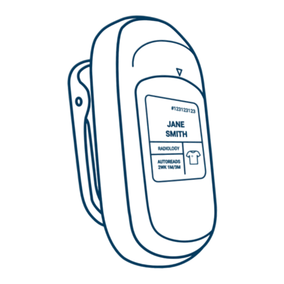 Mirion Technologies Dosimetry Services Instadose VUE User Manual