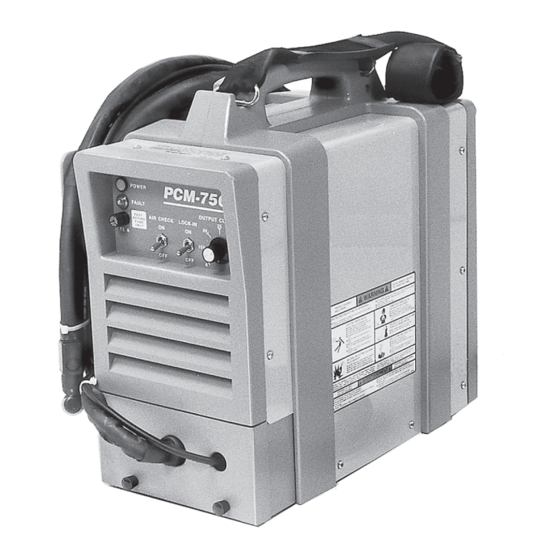 ESAB PCM-750i Instruction Manual