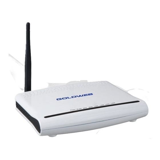 Goldweb GW-WR151N Wireless Router Manuals