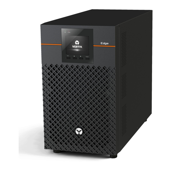 Vertiv EDGE-750IMT Quick Installation Manual