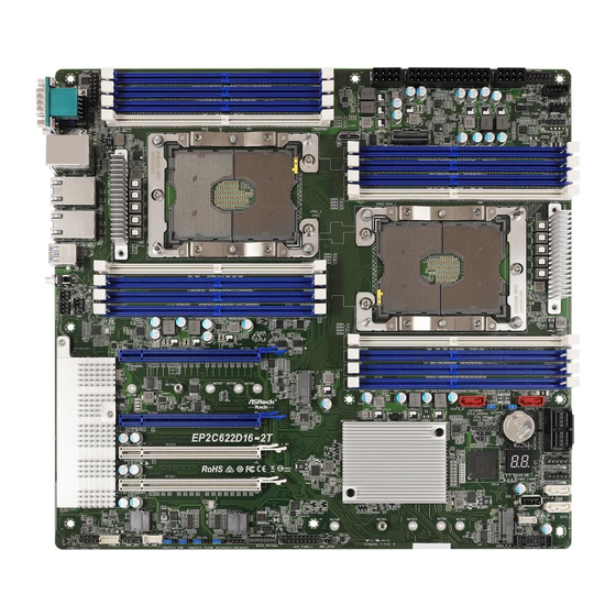 ASROCK Rack EP2C622D16-2T Manuals
