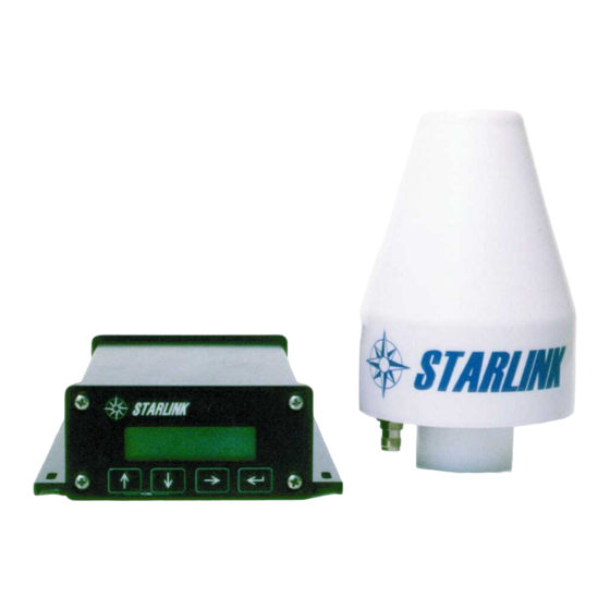 User Manuals: STARLINK INVICTA 210S GPS Receiver
