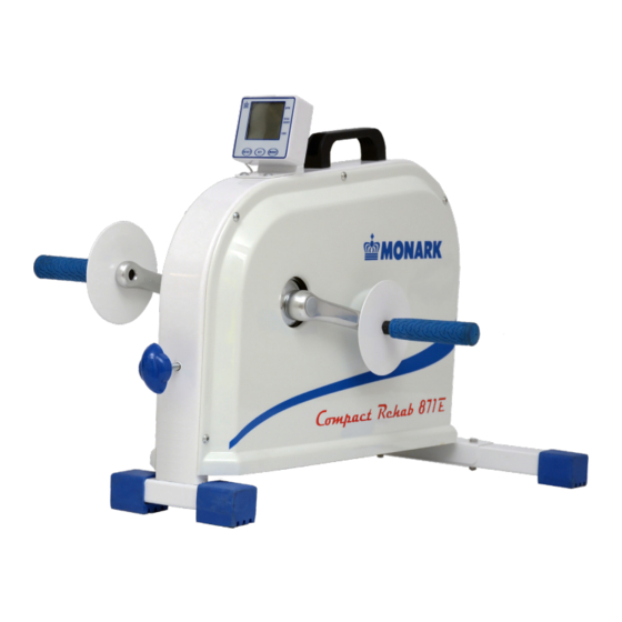 Monark 871 E Instructions Manual
