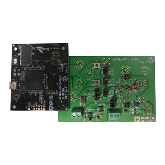 Analog Devices EVAL-AD51150SDZ User Manual