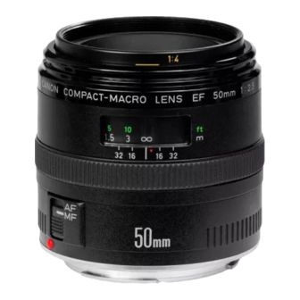 Canon EF 100mm f/2.8 Macro USM Manuals