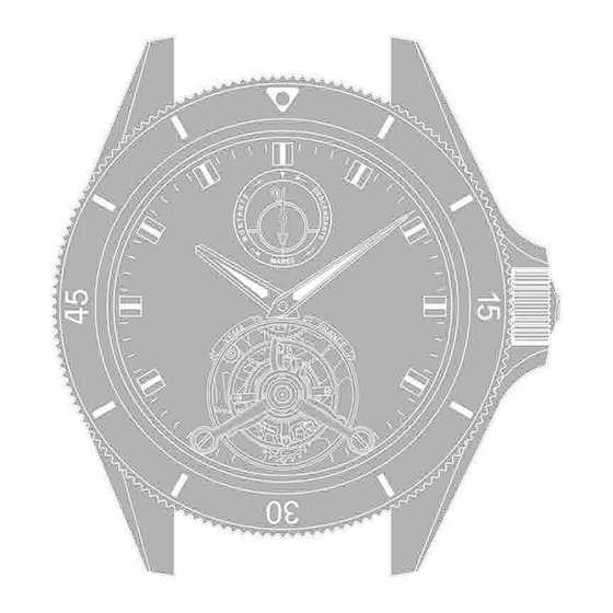 Yema YACHTINGRAF TOURBILLON MAREOGRAPHE 75TH ANNIVERSARY L.E. User Manual