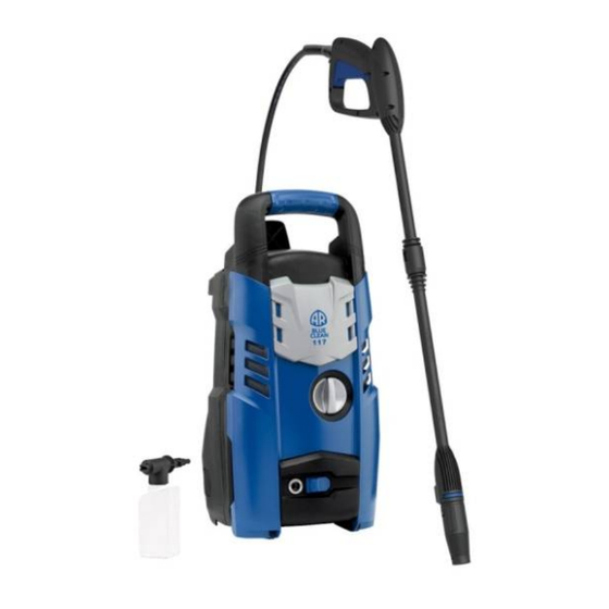 AR Blue Clean 117 Original Instructions Manual