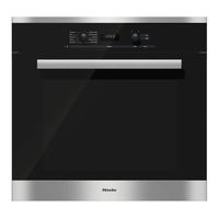 Miele H6180BP Operating And Installation Instructions