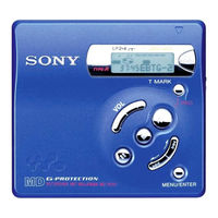 Sony MZ-R501 Service Manual