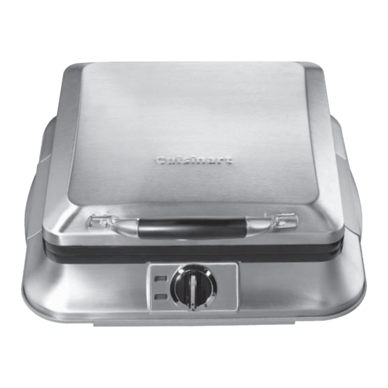 Cuisinart WAF4BCU User Manual