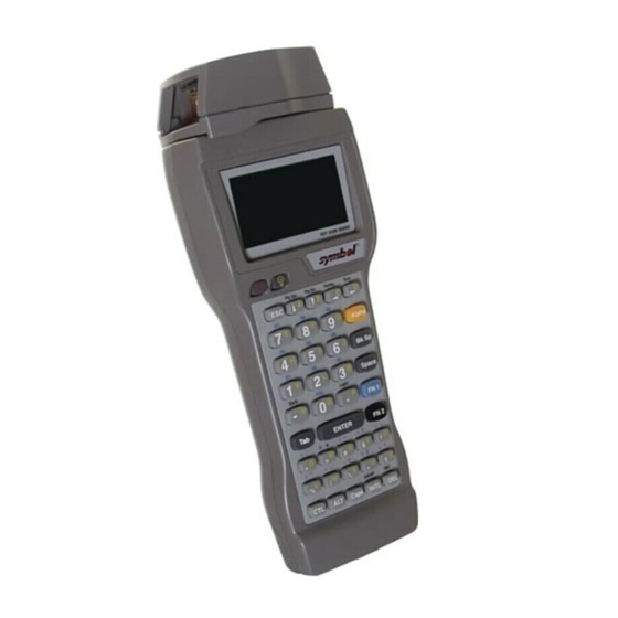 Symbol PDT 3200 Technical Reference Manual