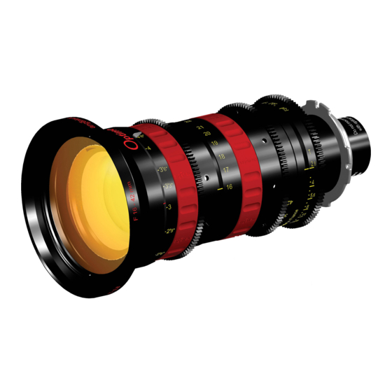 Angenieux Optimo DP 16-42 User Manual