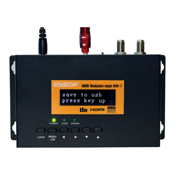Edision HDMI Modulator Instruction Manual
