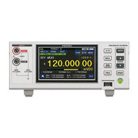 Hioki DM7276 Series Instruction Manual