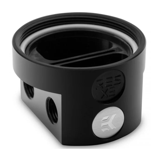 ekwb EK-RES X3 Series Installation And Mounting Manual