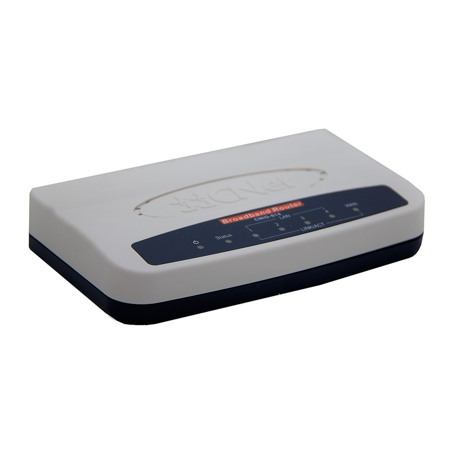 CNET CNIG-914 Supplementary Manual