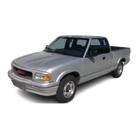 GMC 1994 Sonoma Owner's Manual