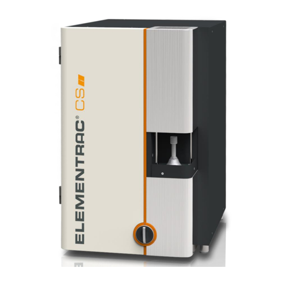 ELTRA ELEMENTRAC CS-i Operating Manual