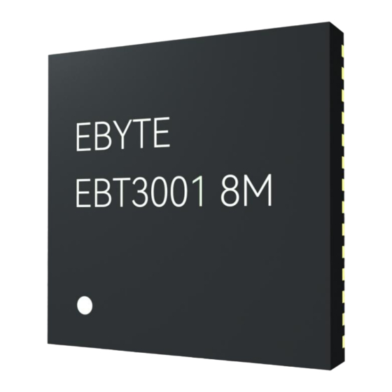 Ebyte EBT3001 Manuals