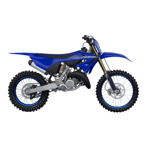 Yamaha YZ125XP 2023 Owner's Manual