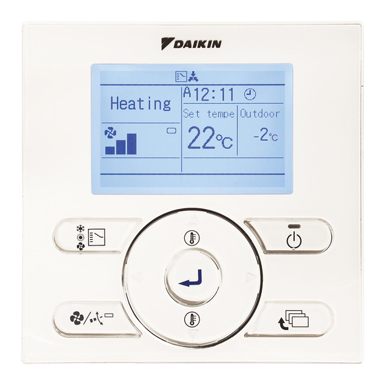 Daikin BRC1E53 Installer's Reference Manual