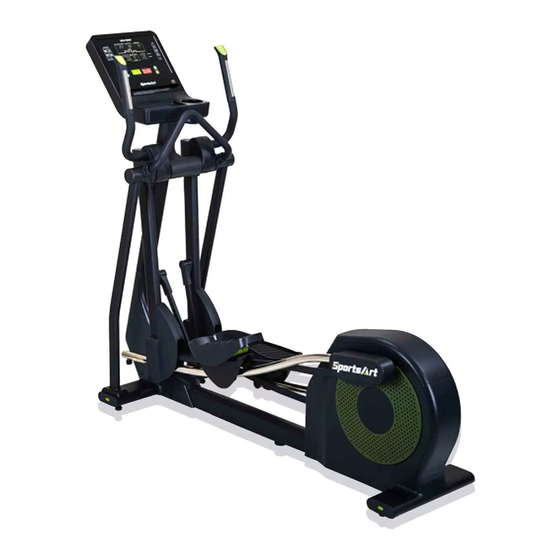 SportsArt Fitness G874 LCD Owner's Manual