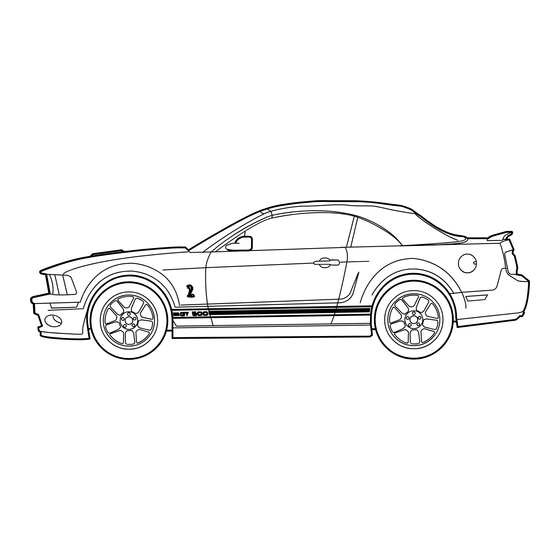 Ford 05+ Mustang 2008 Supplement Manual