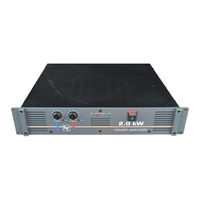 Electro-Voice 2.0kW Brochure & Specs