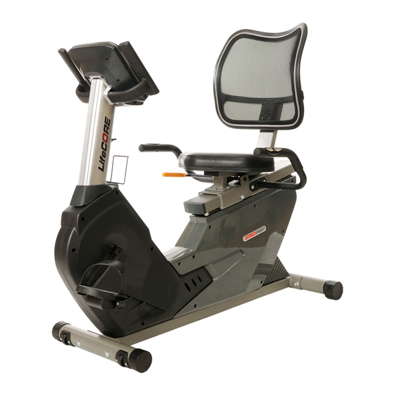 LifeCore Fitness LC-850RBs User's Product Manual