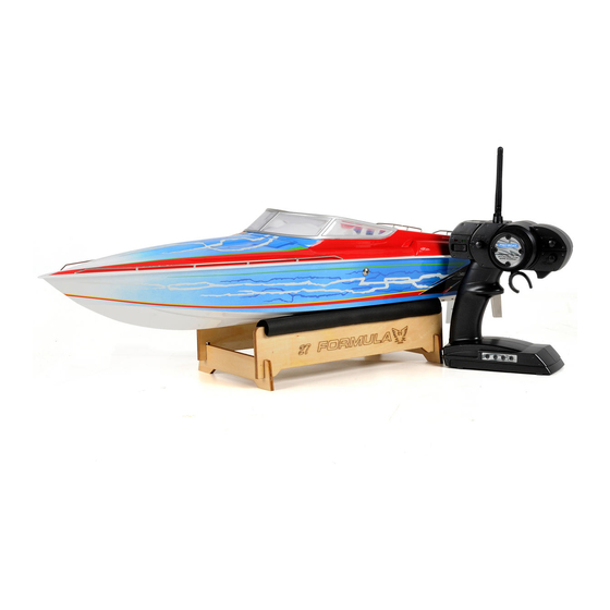 Pro Boat Formula Fastech 26 Brushless EP Deep-V Boat Owner's Manual