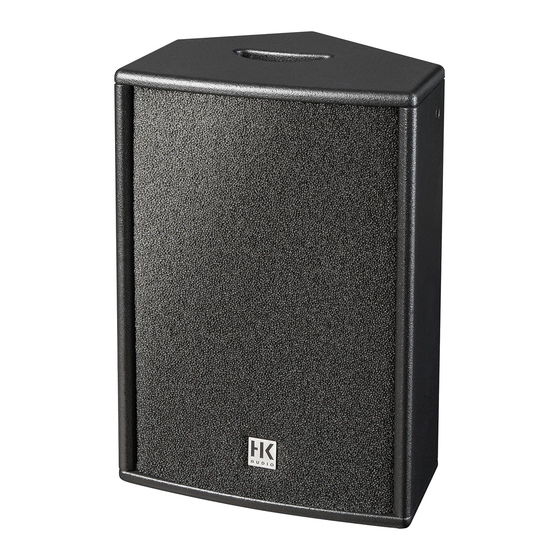 HK Audio PR:O 10 XD Manual