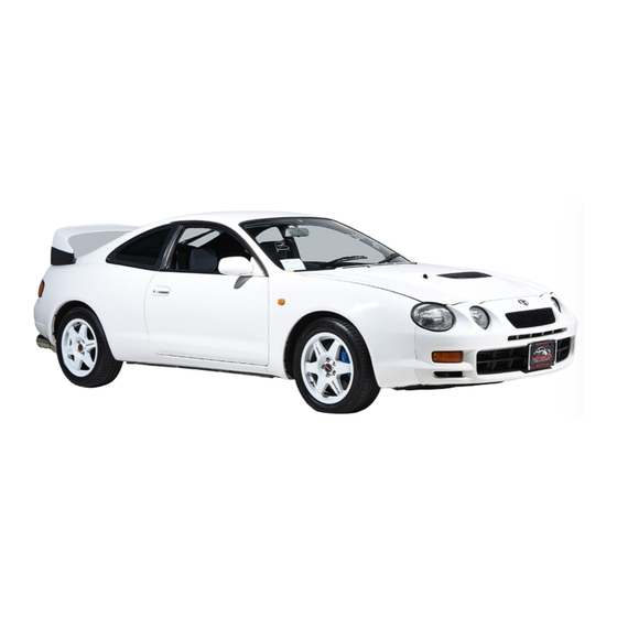 Toyota 1997 Celica Owner's Manual