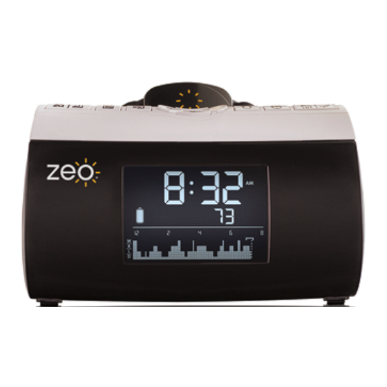 ZEO SLEEP MANAGER - BEDSIDE User Manual
