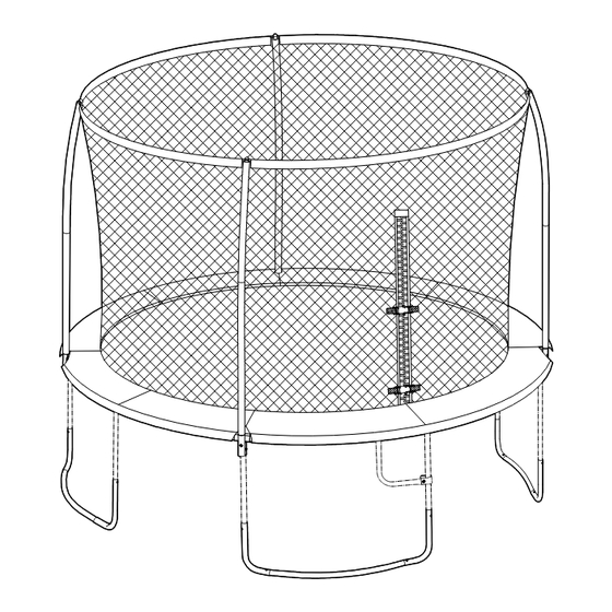 Everlast 3.3M ADJUSTABLE TRAMPOLINE User Manual