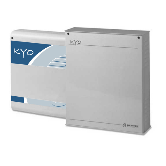 Bentel Security KYO 4 M Manual