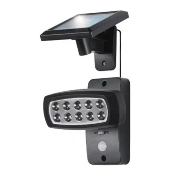 LIVARNO LUX LED SOLAR SPOTLIGHT Assembly, Operating And Safety Instructions