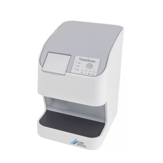 Durr Dental VistaScan Nano Easy Installation And Operating Instructions Manual