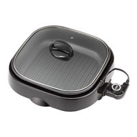 Aroma 3-in-1 Grillet ASP-218B Instruction Manual
