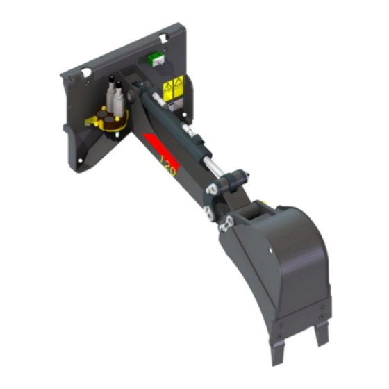 AVANT MINI DIGGER 120 Operator's Manual For Attachment