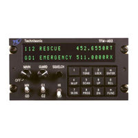 Technisonic Industries Limited TFM-403 Operator's Manual