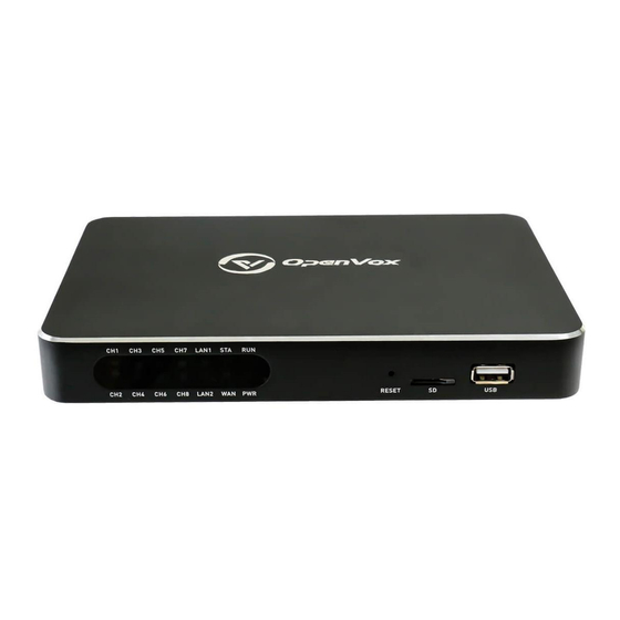 OpenVox UC200 Series User Manual