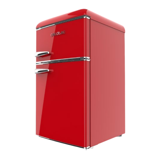 cecotec BOLERO COOLMARKET 2D ORIGIN 86 RED E Instruction Manual