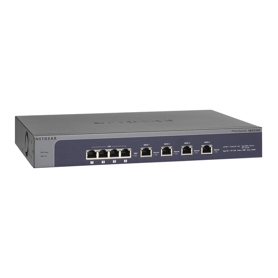 NETGEAR ProSafe SRX5308 Installation Manual