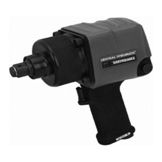 Central Pneumatic 92353 Set Up And Operating Instructions Manual