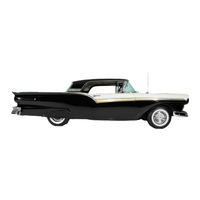 Ford Thunderbird 1957 Shop Manual