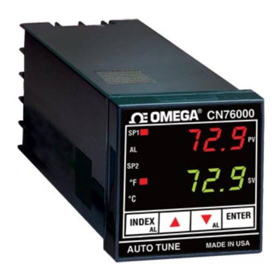 Omega CN76000 Manuals