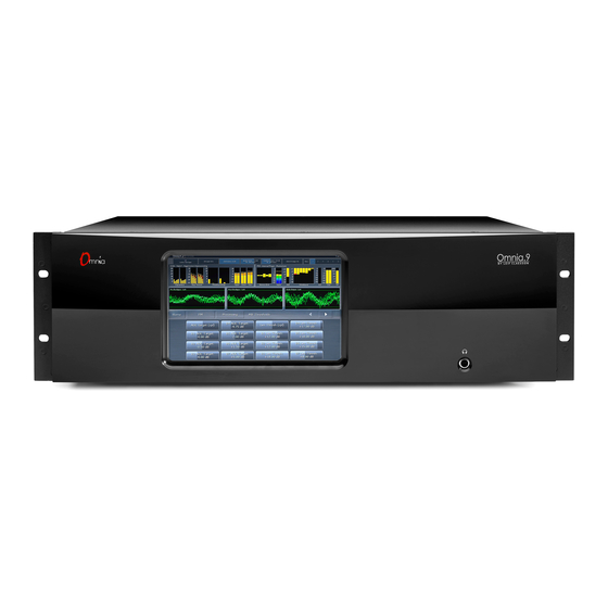 Omnia .9 Installation & User Manual