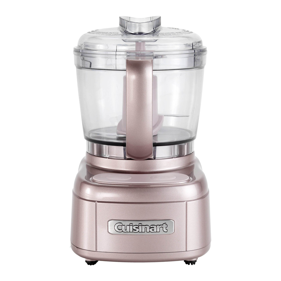 Cuisinart Mini Prep Pro ECH4 Series User Manual