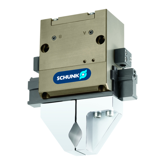 SCHUNK PGF Assembly And Operating Manual